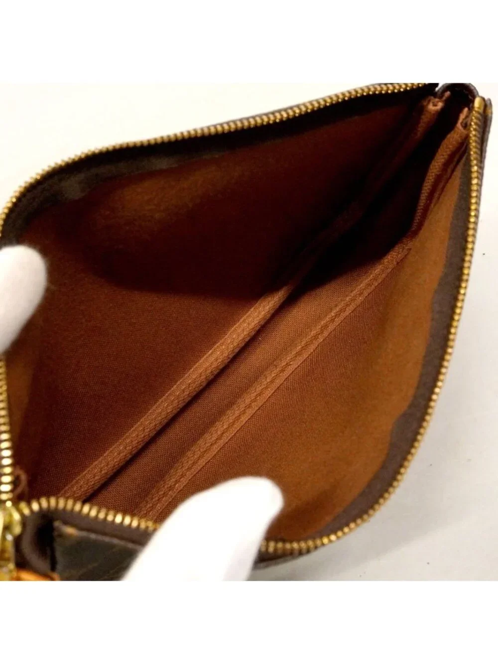 Louis Vuitton Pouch Monogram Pochette Ascending Soir Brown